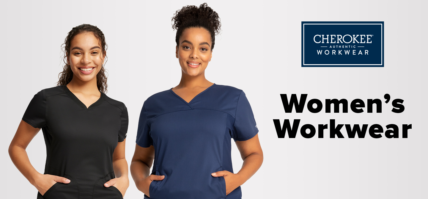 shop women's cherokee workwear