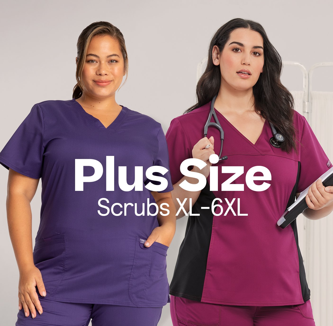 Viewing Women Plus Size Scrubs