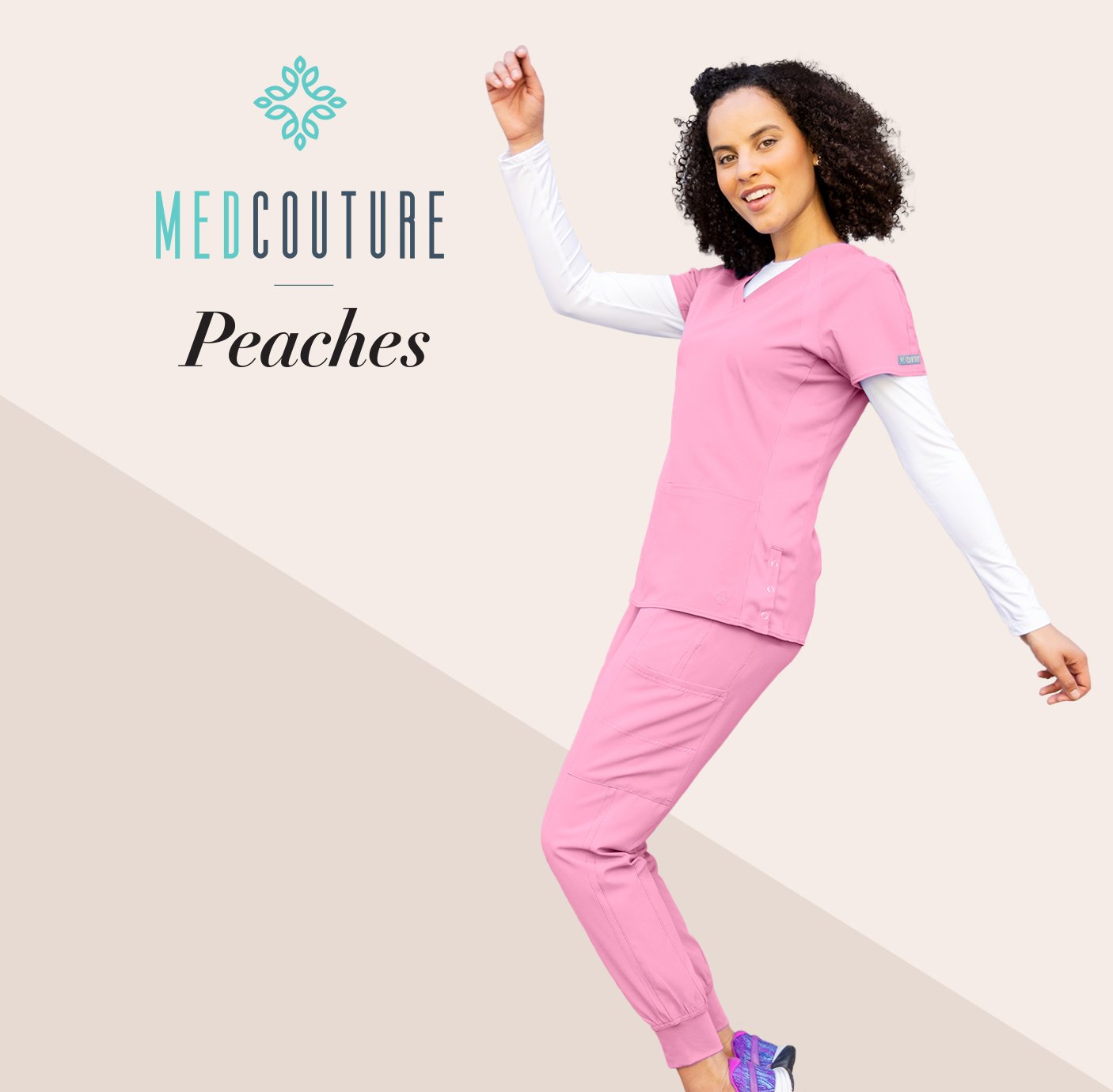 Peaches Med Couture Scrubs for Women