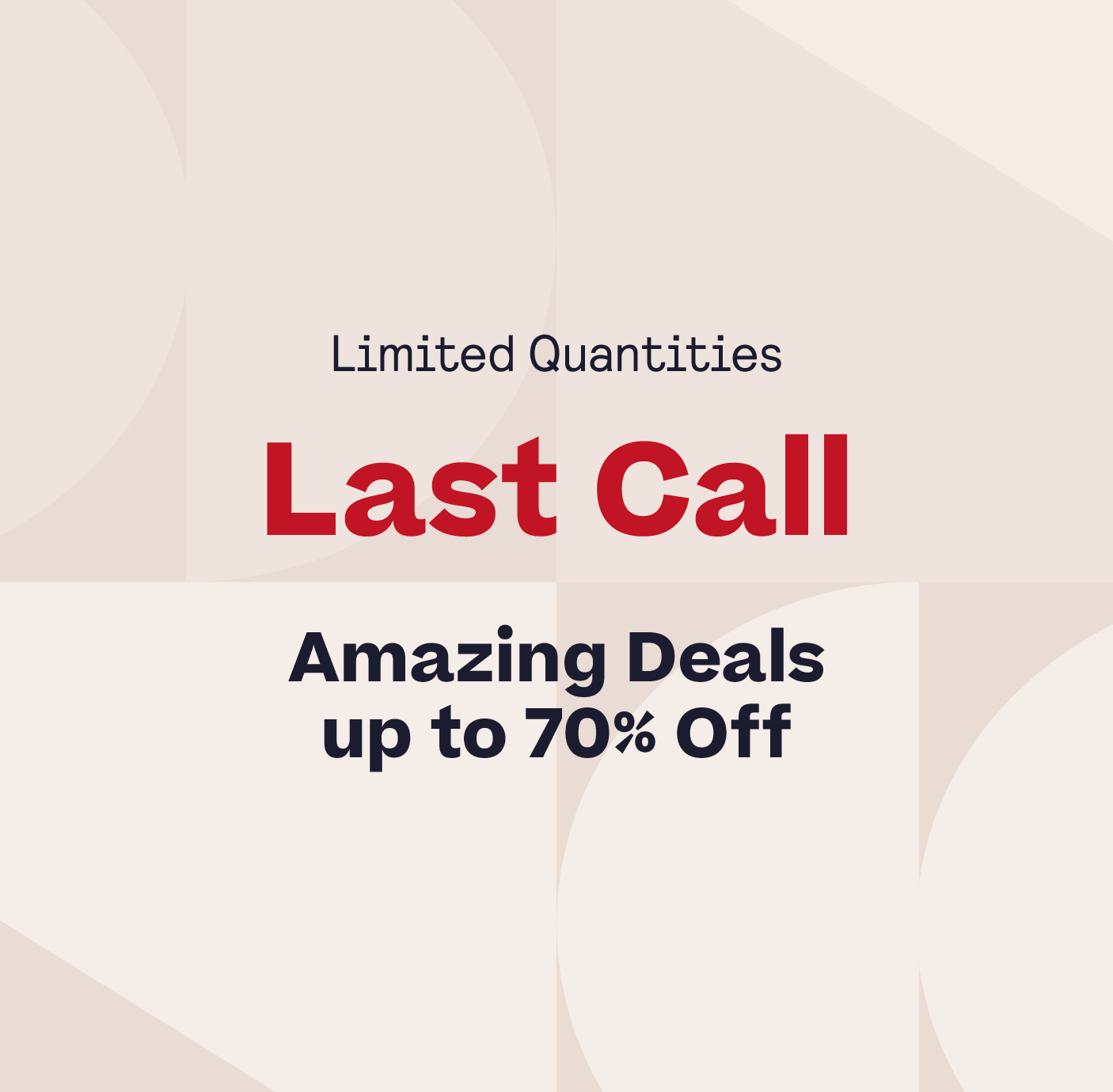 Last Call Clearance Amazing Deals up to 70% Off