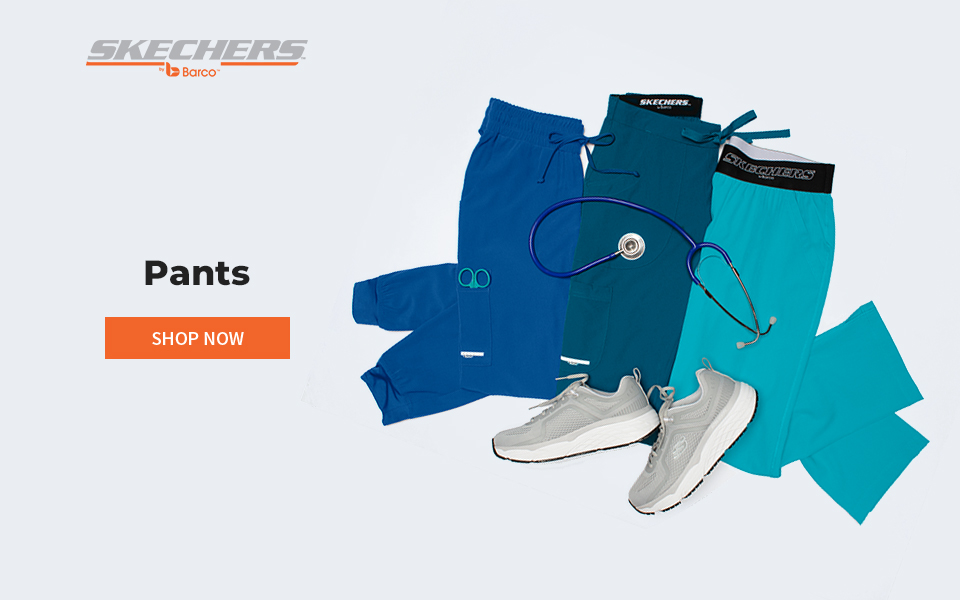 click to shop skechers pants.