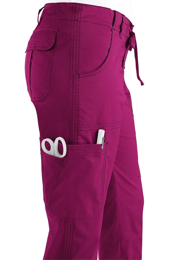 COMFY Purple Flex LINDSEY Slim Knit Pull On Pants Sz 1X 2X 290762E 