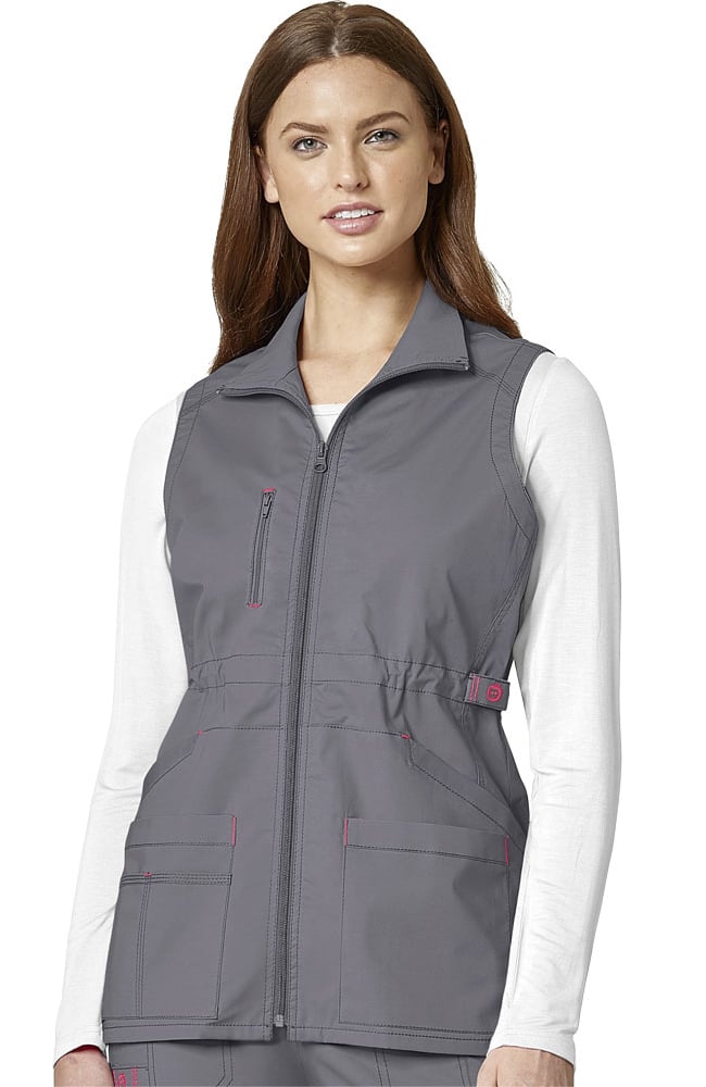 White Cross FIT Womens 803 Two-Way Zip Front Vest Jacket