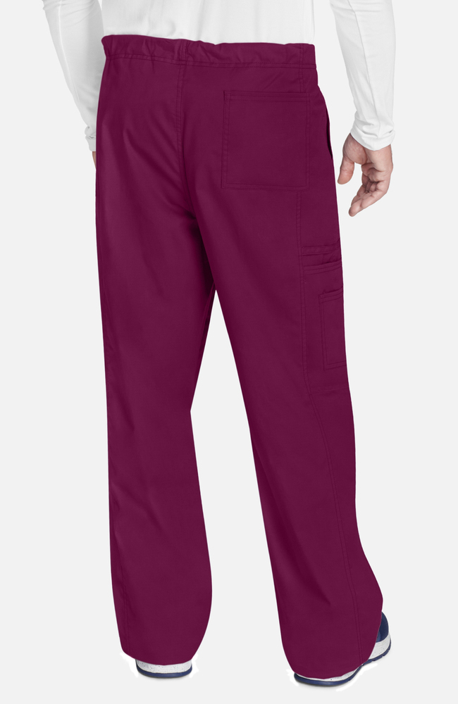 Red Cherokee Scrubs Workwear Core Stretch Pull On Cargo Pants 4005 REDW
