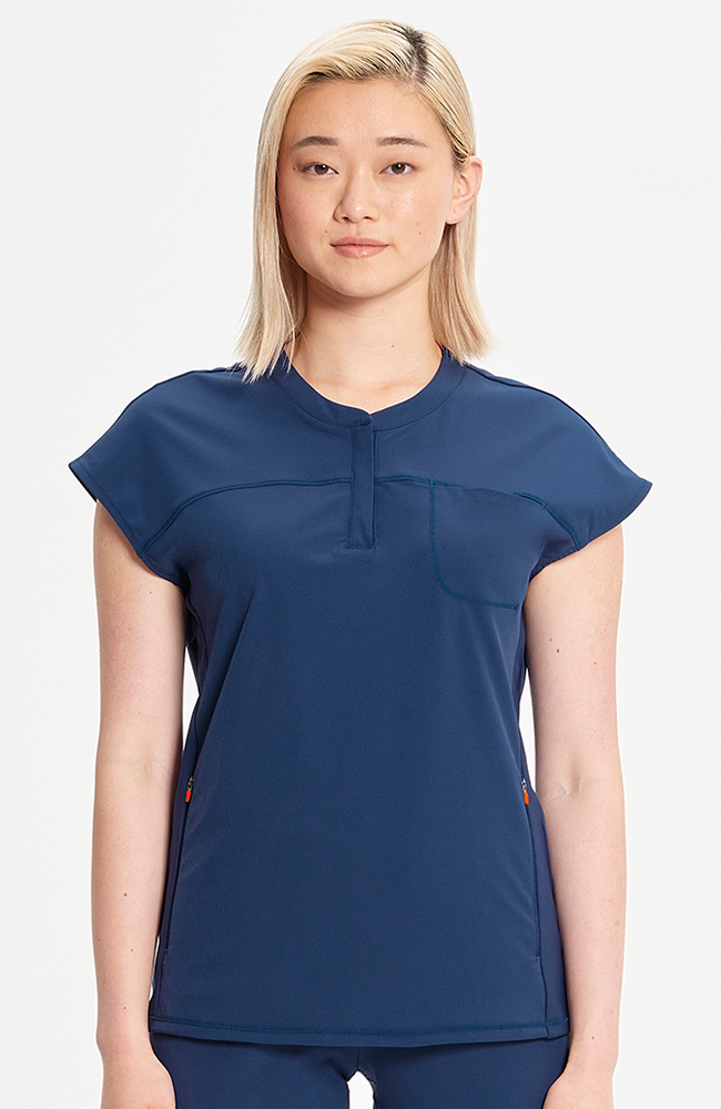 Women's Henley Scrub Top | AllHeart.com