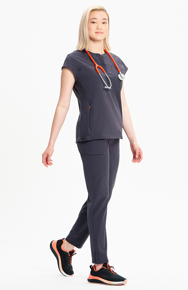 トップス elly Women's Henley Scrub Top | AllHeart.com
