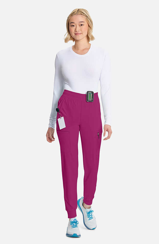 Women's Rib Trim 6-Pocket Jogger Scrub Pant | AllHeart