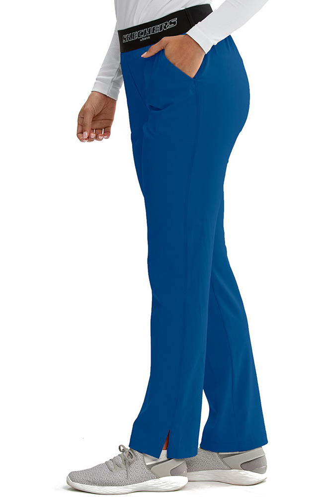 Haite Women Dress Lounge Pants Business Elastic Waist Casual Stretch Work Trousers  Slacks with 4 Pockets - Walmart.com