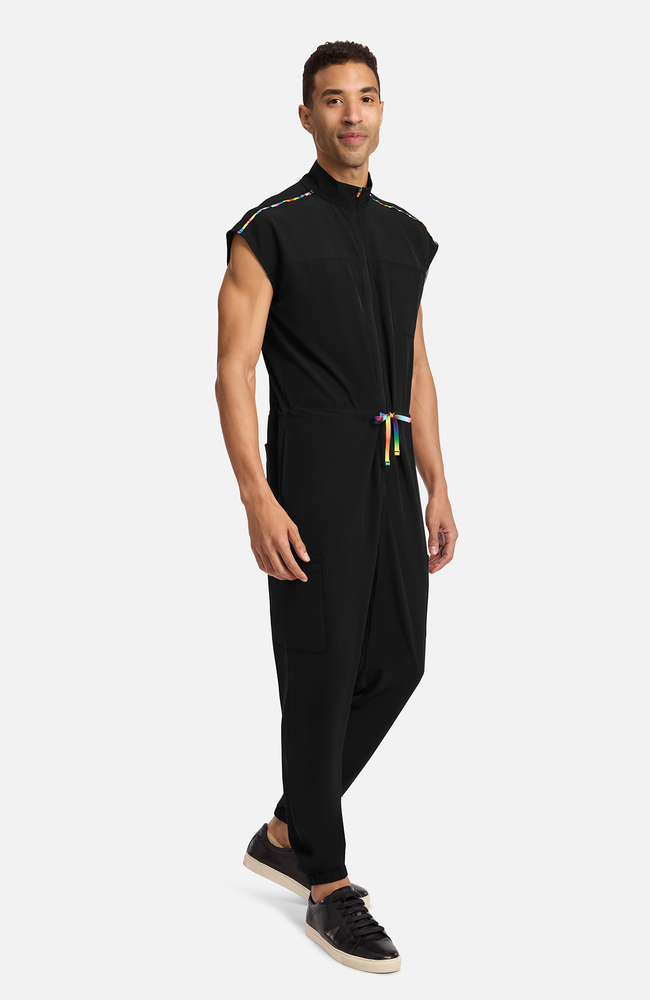 Unisex 7-Pocket Dolman Scrub Jumpsuit | AllHeart.com