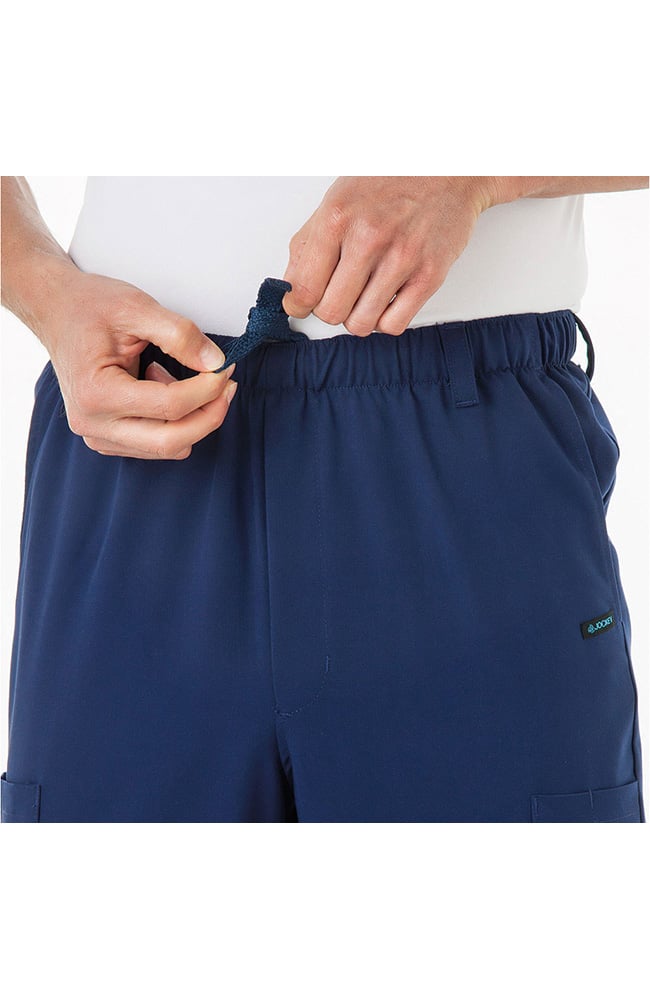 Galaxy Jockey Scrubs Classic Men's 7 Pocket Elastic Drawstring Pant Large Short 