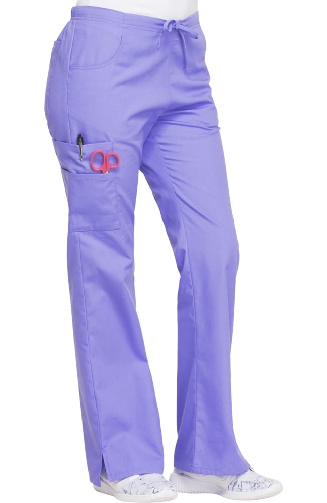 Dickies Scrubs Mid-Rise Women's Cargo Pants 86206 Turquoise TQWZ Dickies EDS 