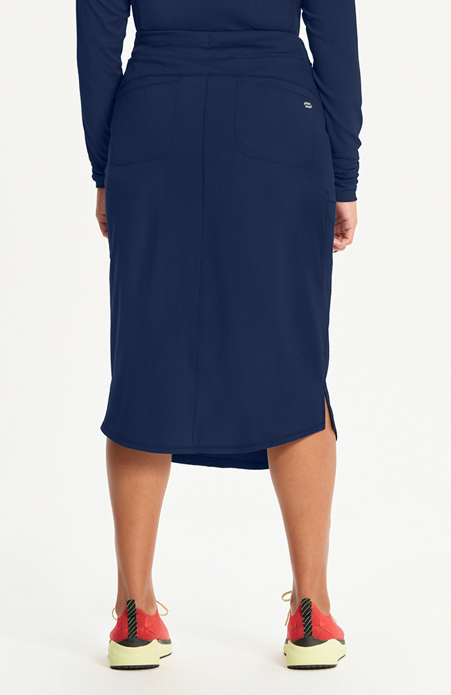 【完売品】8YARDS .H Trimmed Skirt ダークネイビー S Women's 30