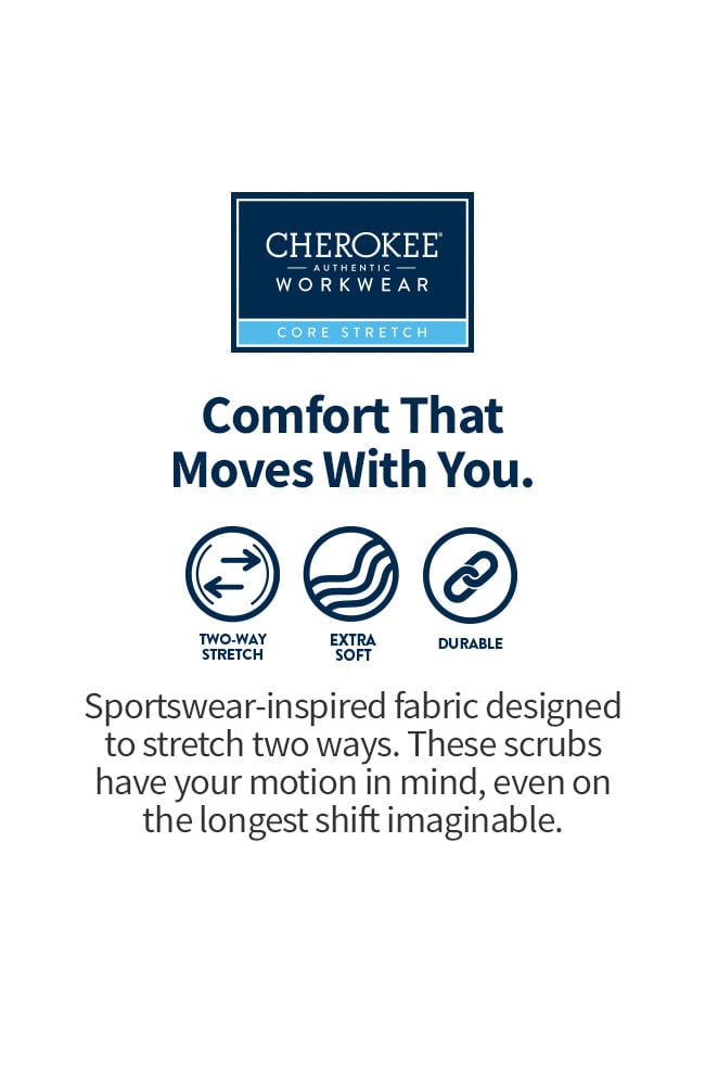 Khaki Cherokee Scrubs Workwear Core Stretch Warm Up Jacket 4315 KAKW 