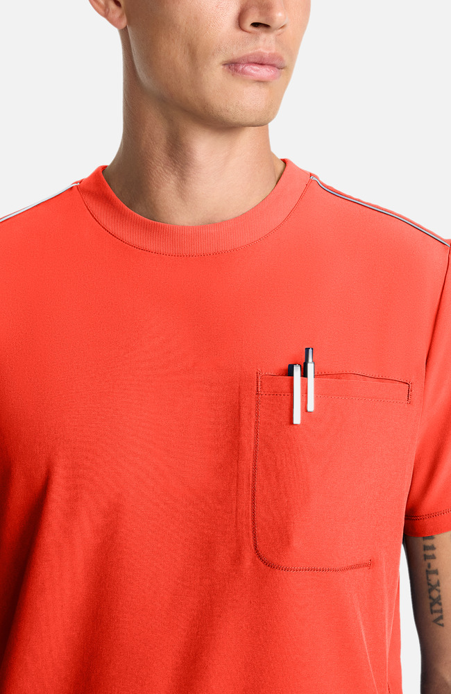 Men's Tuck-In Crew Neck Scrub Top | AllHeart.com