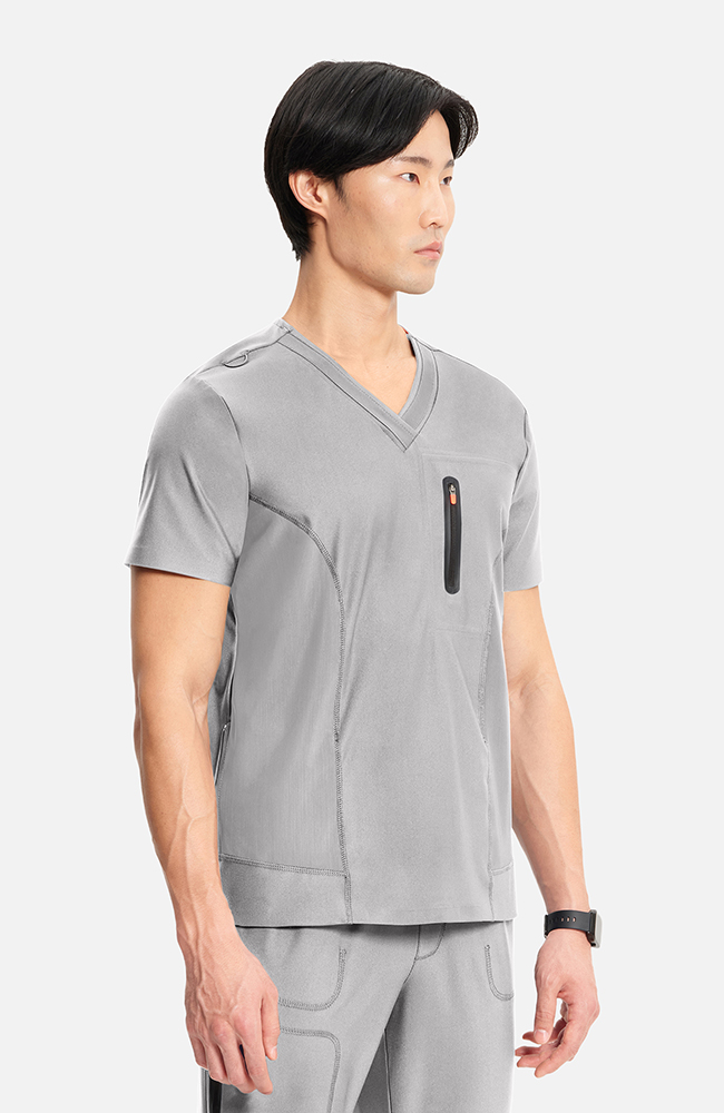 トップス snoke WonderWORK Unisex V-Neck Scrub Top – Wink Scrubs