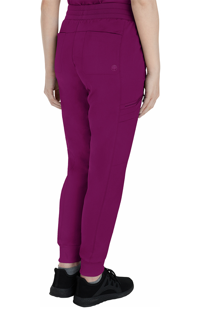 Skechers Women's High Waist Stretch Pants w/Pockets Purple