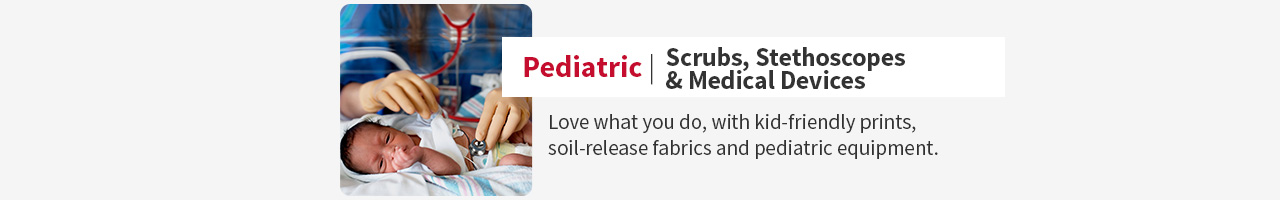 Banner - Pediatric Scrubs, Stethoscopes & Medical Devices