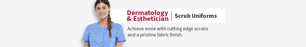 Banner - Dermatology & Esthetician Scrub Uniforms